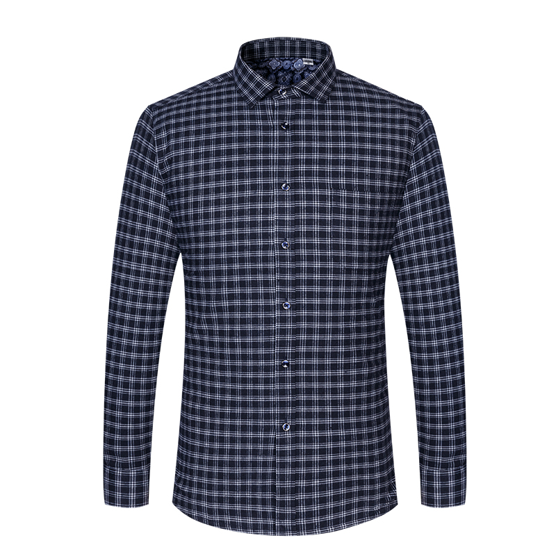 เสื้อเชิ้ตผ้าสักหลาดฤดูหนาวสำห - Flannel Shirt Lined บทวิจารณ์และราคา