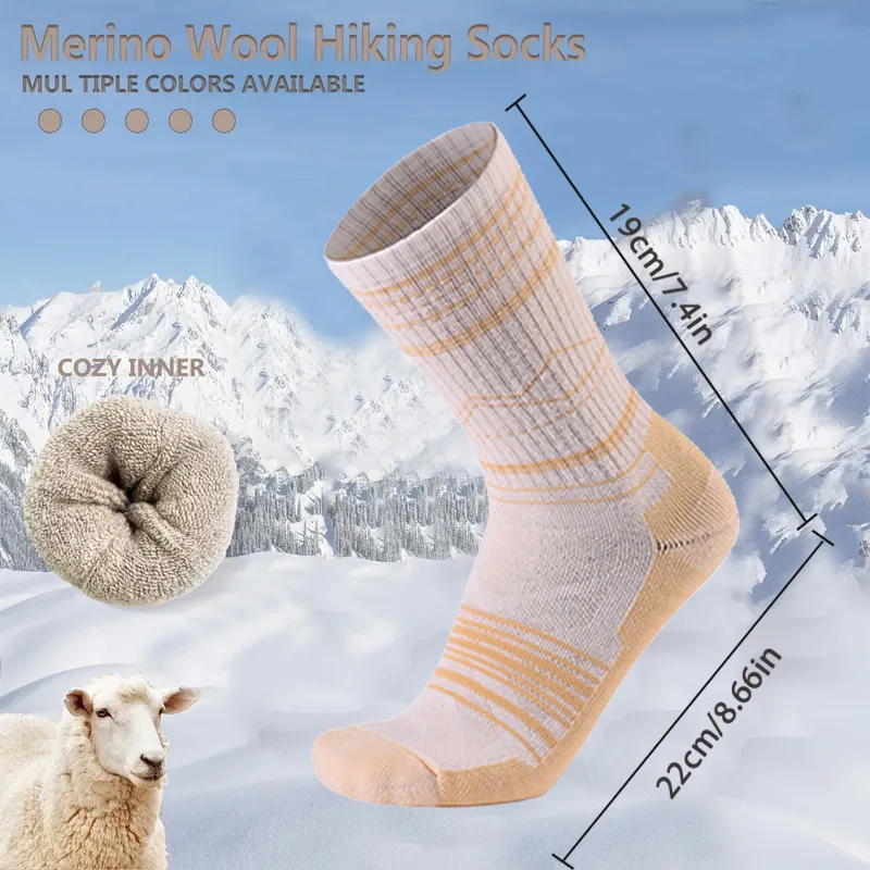 ถุงเท้าบูทขนแกะเมอริโน ให้ความ - Thermal Sock Wool บทวิจารณ์และราคา
