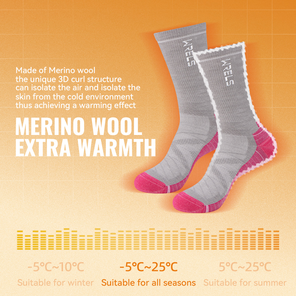 ถุงเท้าขนแกะเมอริโน WRELS 1/2/ - Thermal Sock Wool บทวิจารณ์และราคา