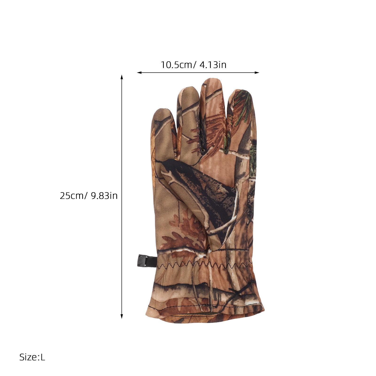 ถุงมือล่าสัตว์กันน้ำลายพรางสำห - Snow Glove Insulated บทวิจารณ์และราคา
