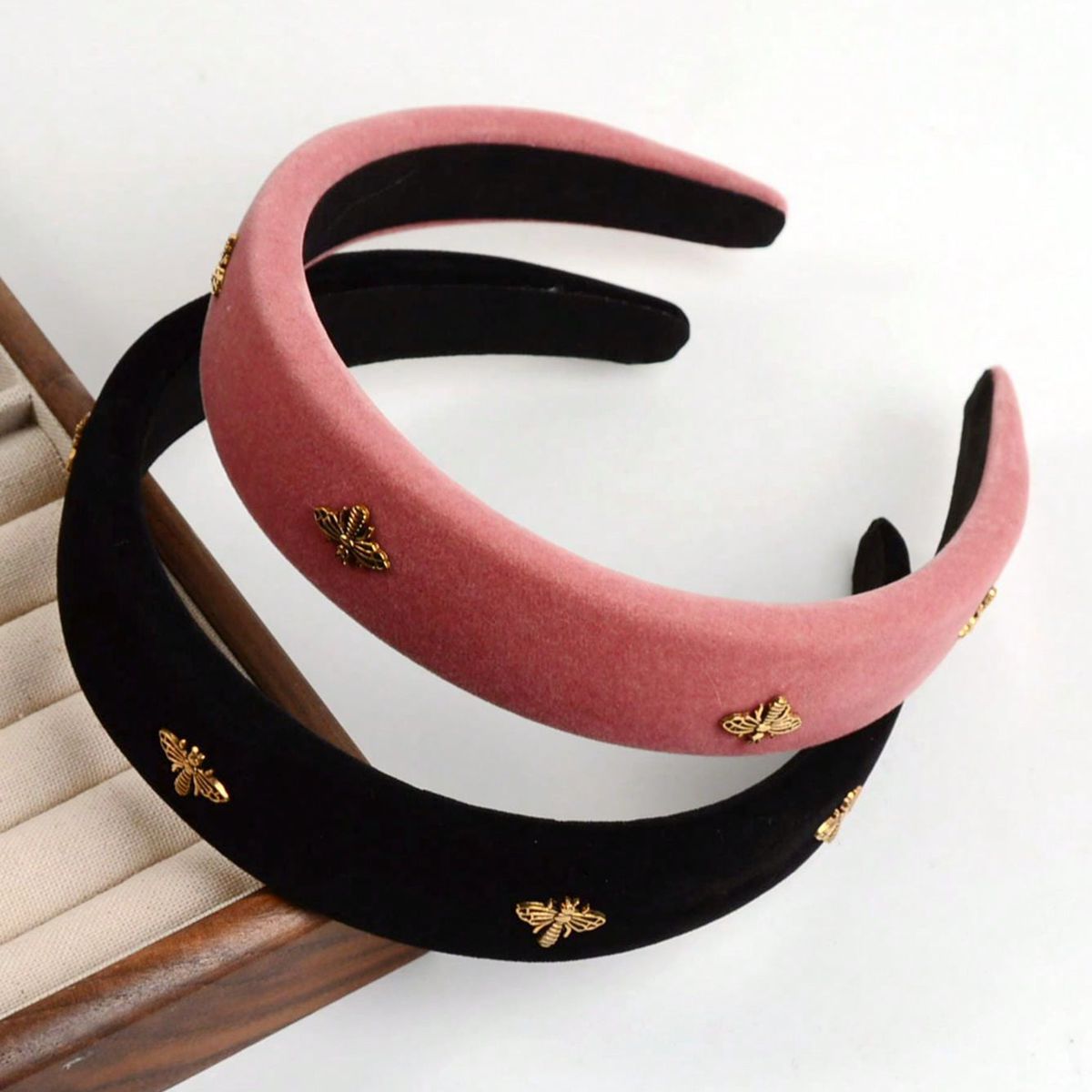 ที่คาดผมกำมะหยี่สีดำลิตเติ้ลบี - Winter Headband Fleece บทวิจารณ์และราคา