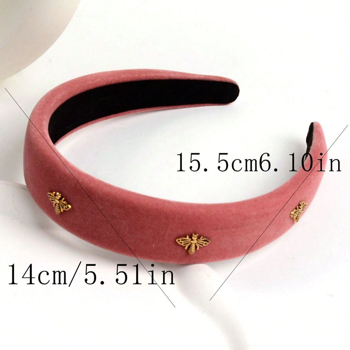 ที่คาดผมกำมะหยี่สีดำลิตเติ้ลบี - Winter Headband Fleece บทวิจารณ์และราคา