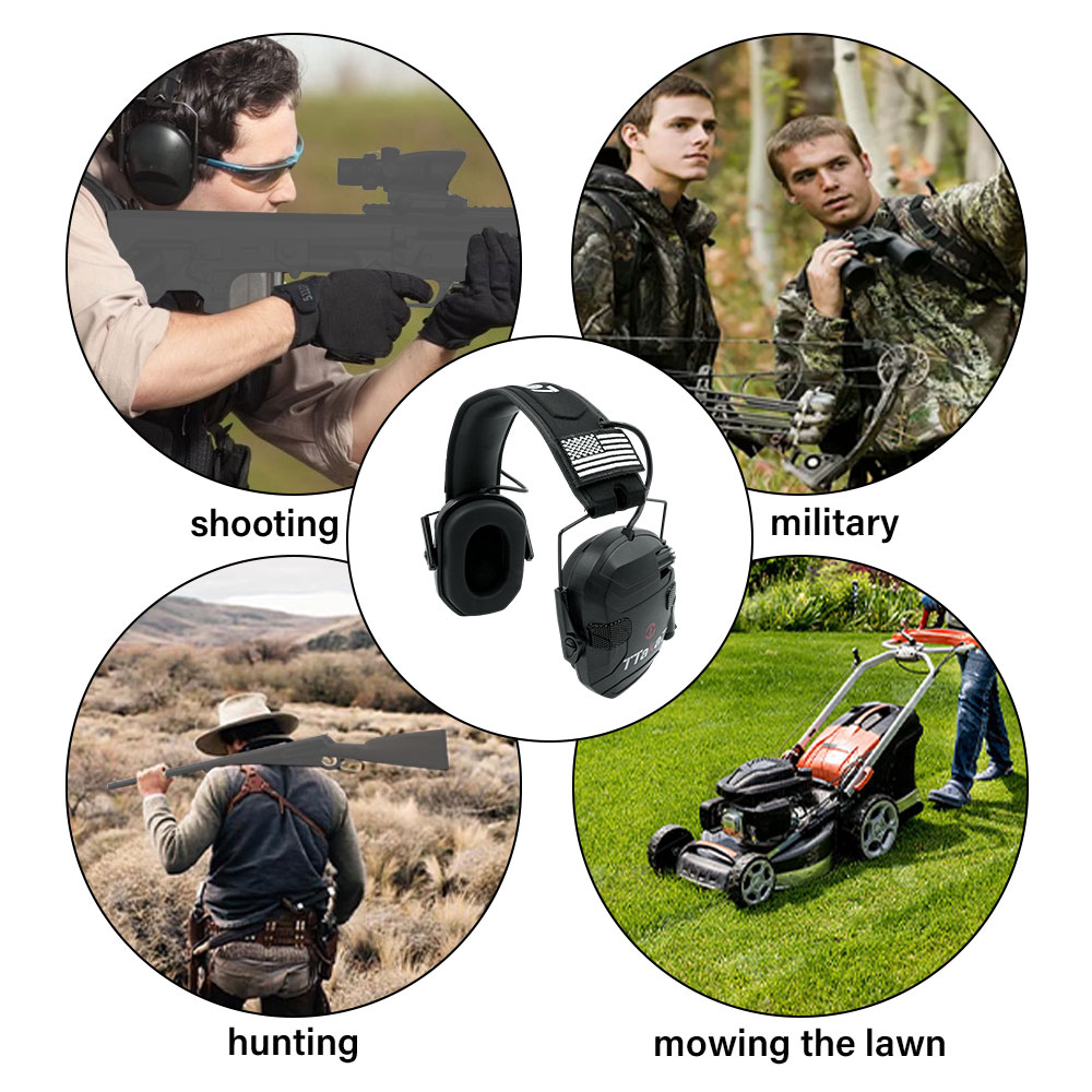 W1/W3 ที่ครอบหูอิเล็กทรอนิกส์ส - Earmuffs Foldable บทวิจารณ์และราคา