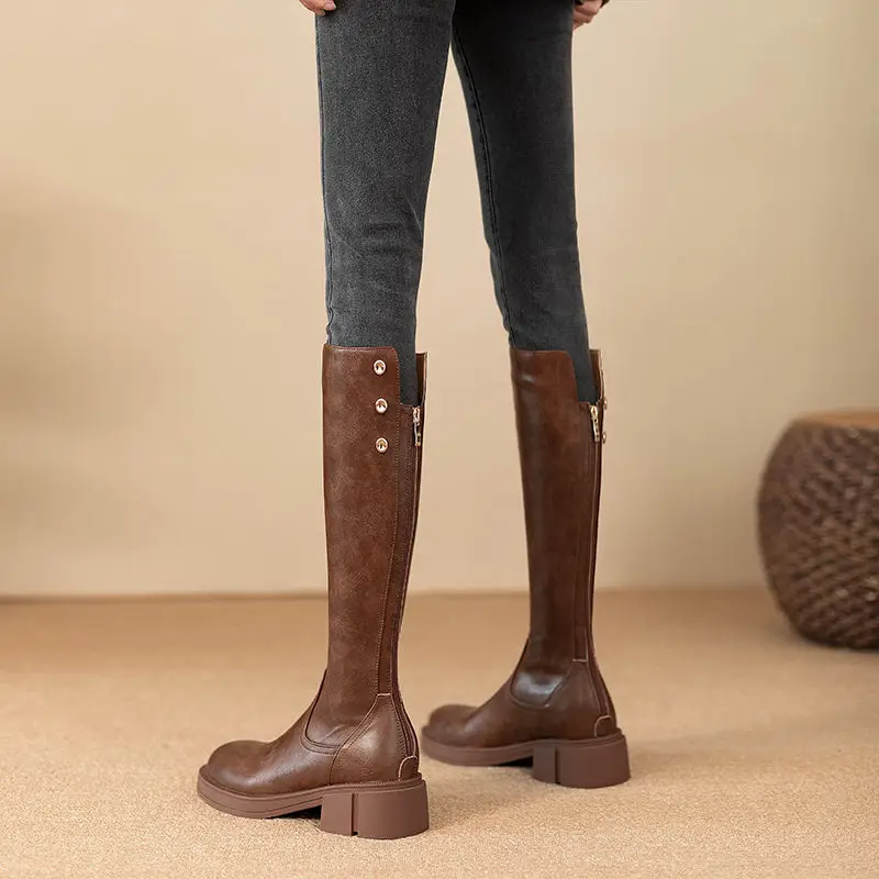 รองเท้าบูทผู้หญิงทรงสูงถึงเข่า - Waterproof Winter Boot บทวิจารณ์และราคา